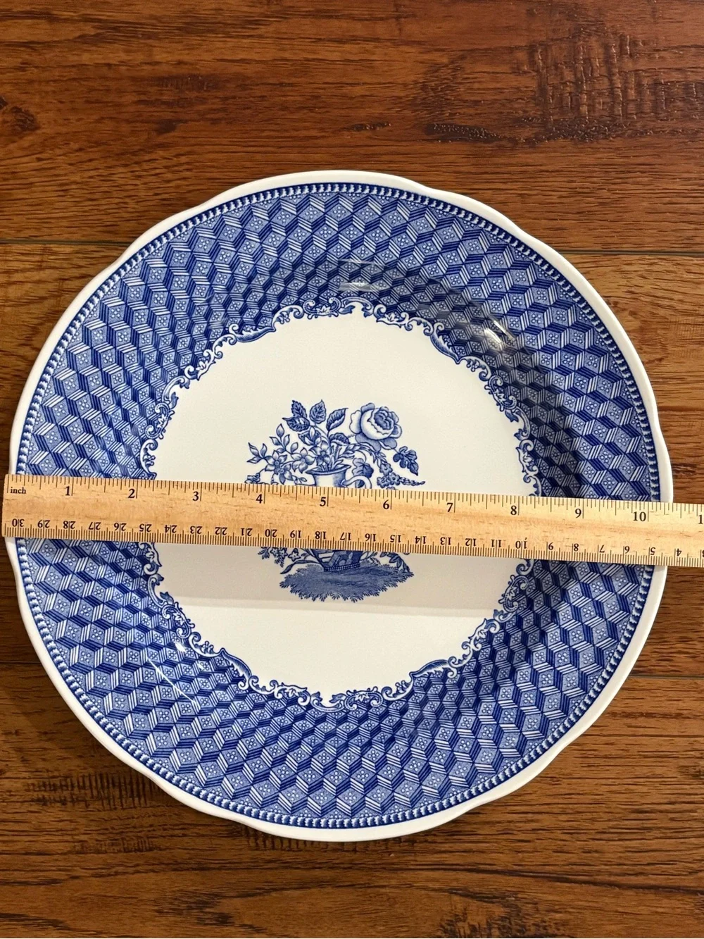 Spode Blue Room Portland Vase Transferware Dinner Plate England 10.5”
